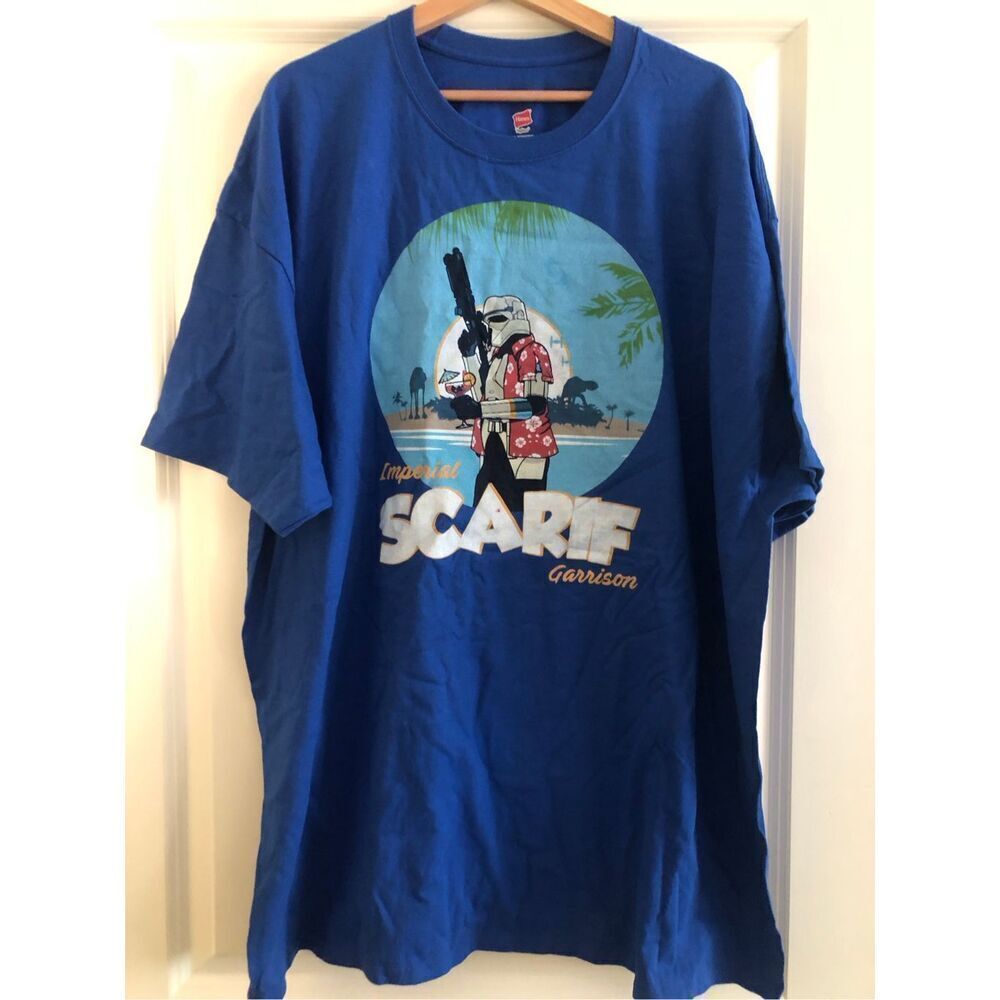 Star Wars Imperial Scarif Garrison tshirt Men’s size 3XL